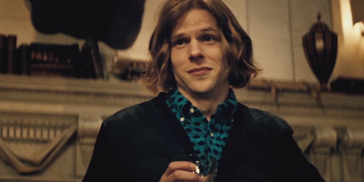 Jesse Eisenberg pode não voltar para a Liga da Justiça