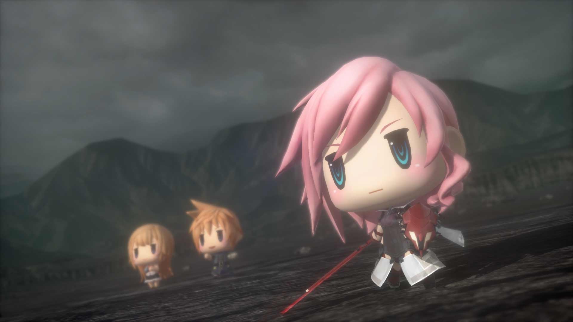 Eis uma tonelada de imagens de World of Final Fantasy