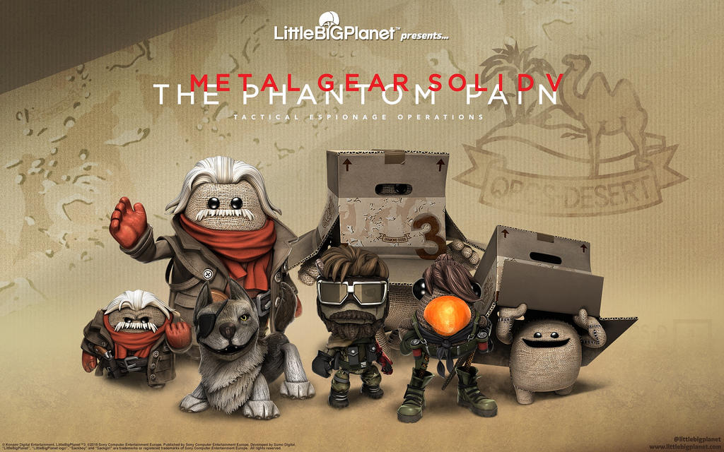 DLC de LittleBigPlanet 3 adiciona roupas de Metal Gear Solid V ao jogo