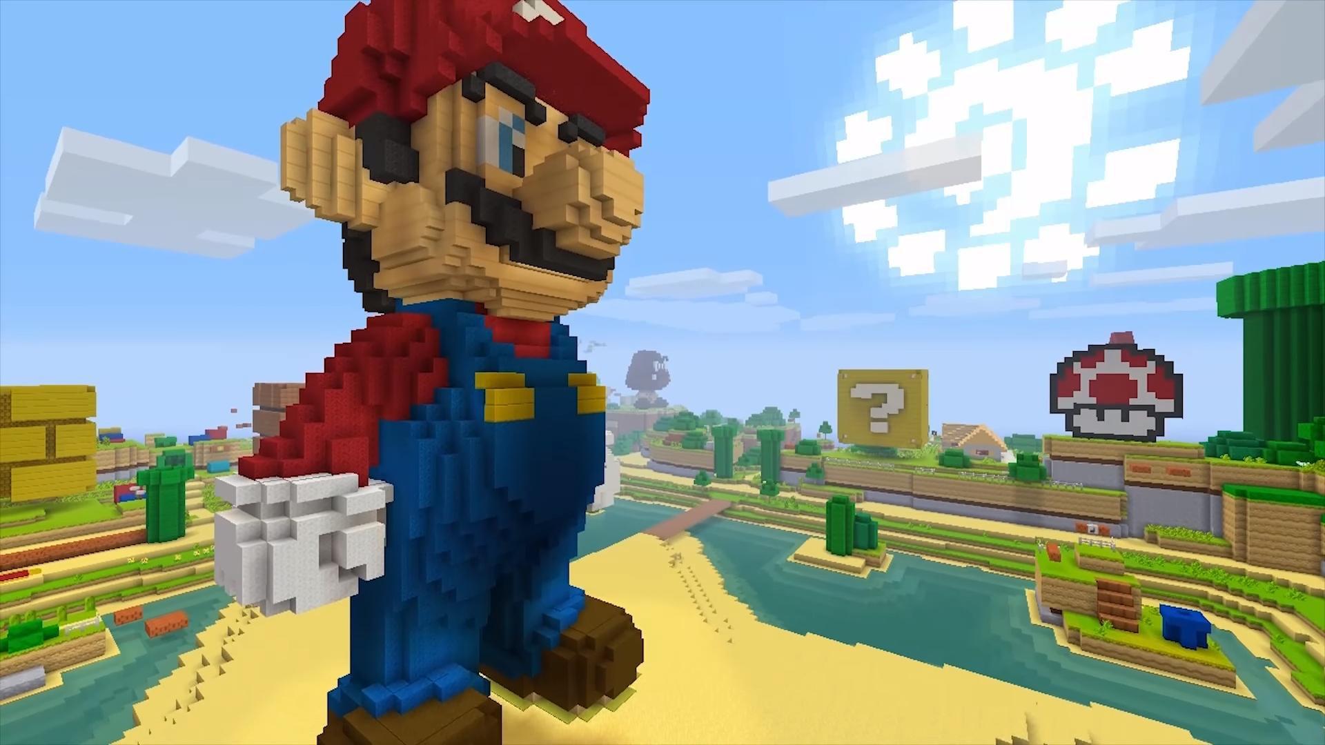 Minecraft ganha pacote com itens Super Mario no Wii U