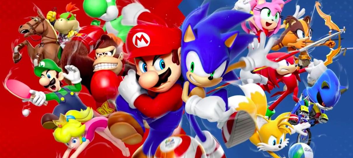 Nintendo divulga vídeos de Mario & Sonic at the Rio 2016 Olympic Games
