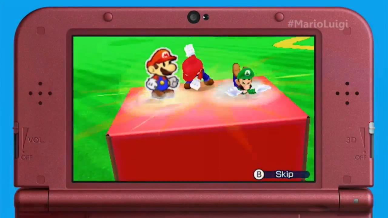 [E3] Nintendo une dois RPGs em Mario & Luigi Paper Jam