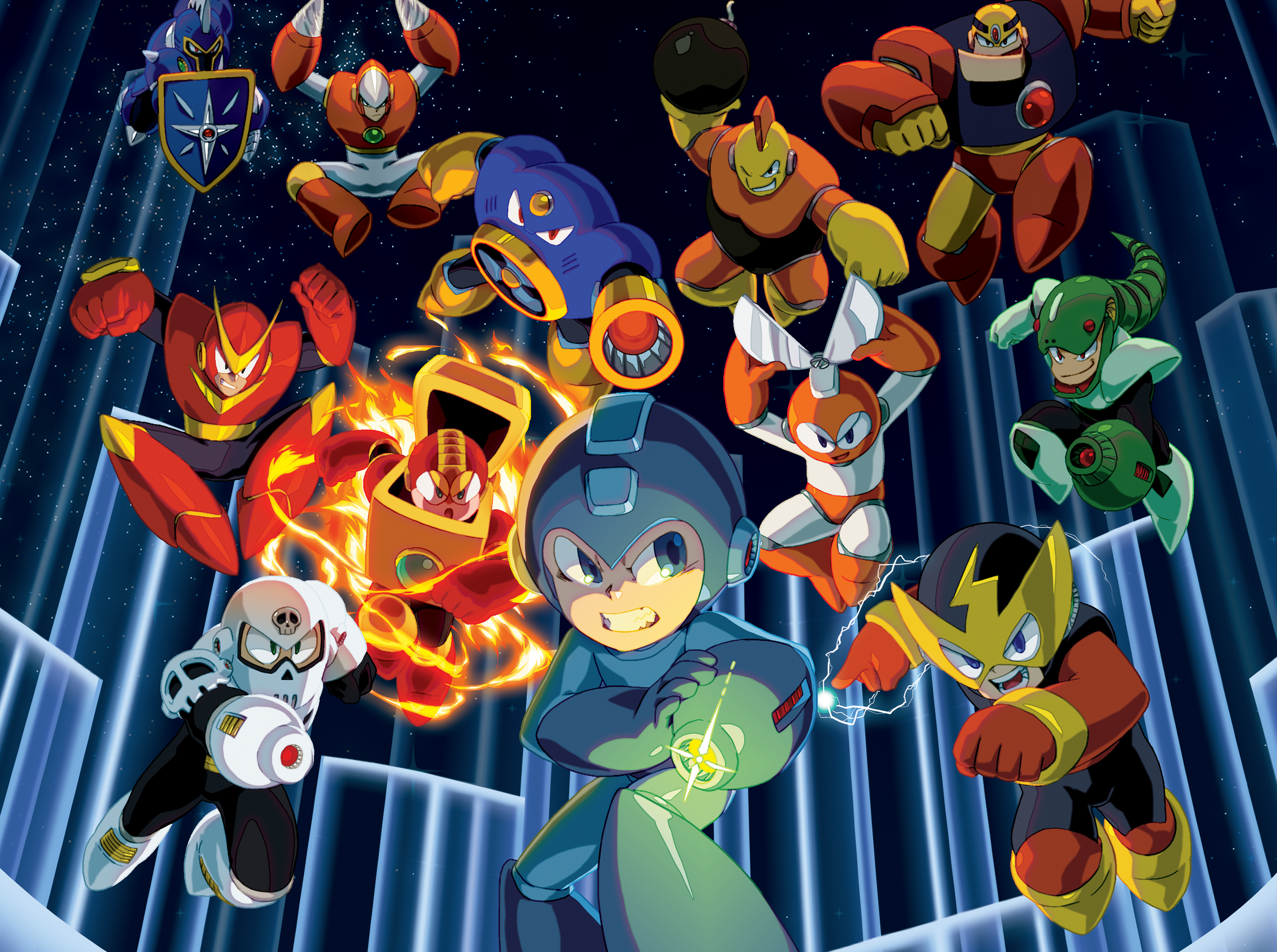 Capcom anuncia coleção com seis jogos Mega Man