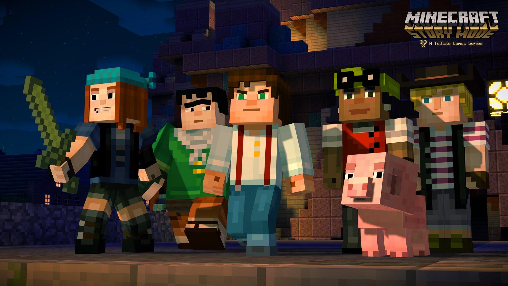 Telltale divulga primeiro trailer de Minecraft: Story Mode