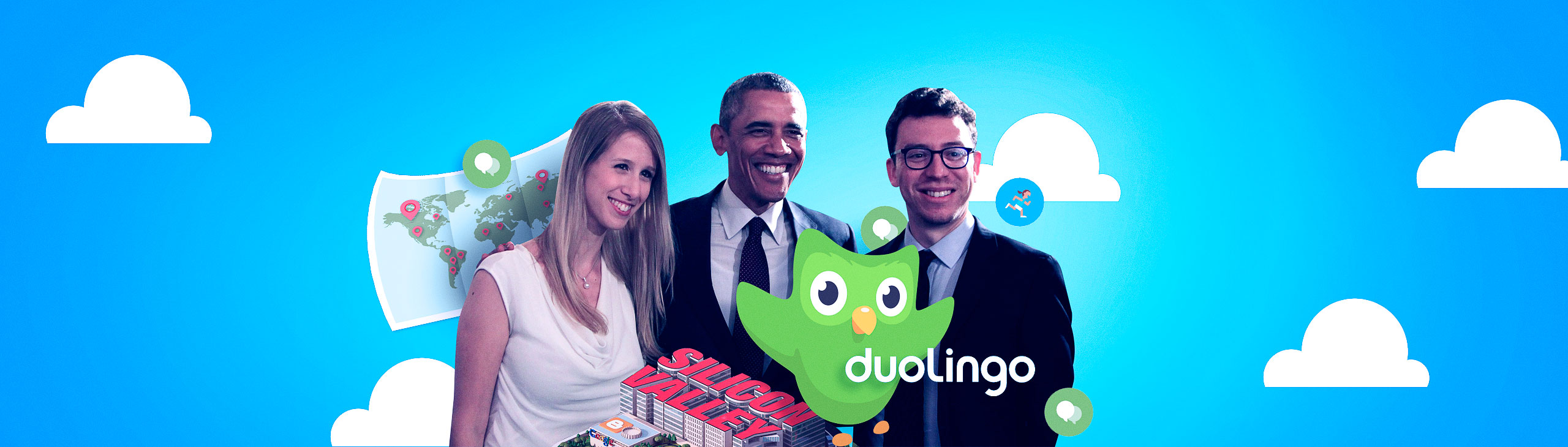 Capa do episódio Línguas, Silício e Obama