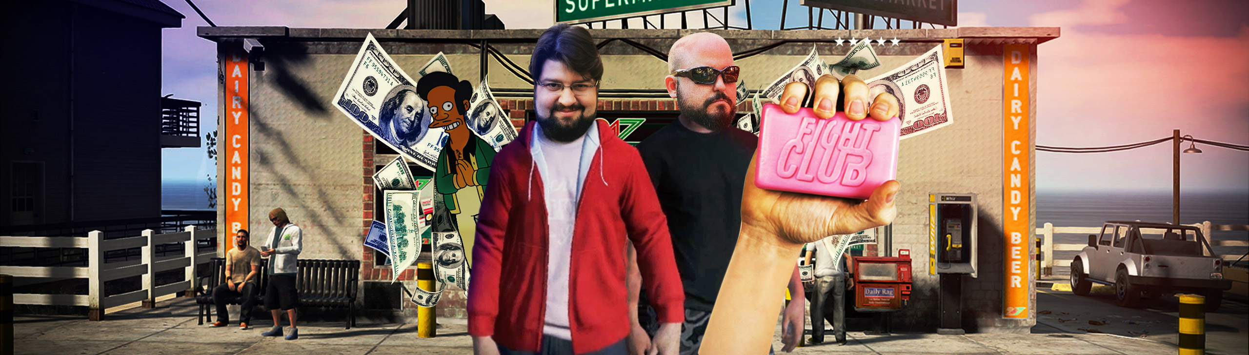 GTAV - O assalto dos Bacon Bandits