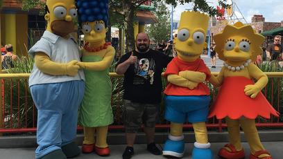 Rolê em Springfield, cidade dos Simpsons!