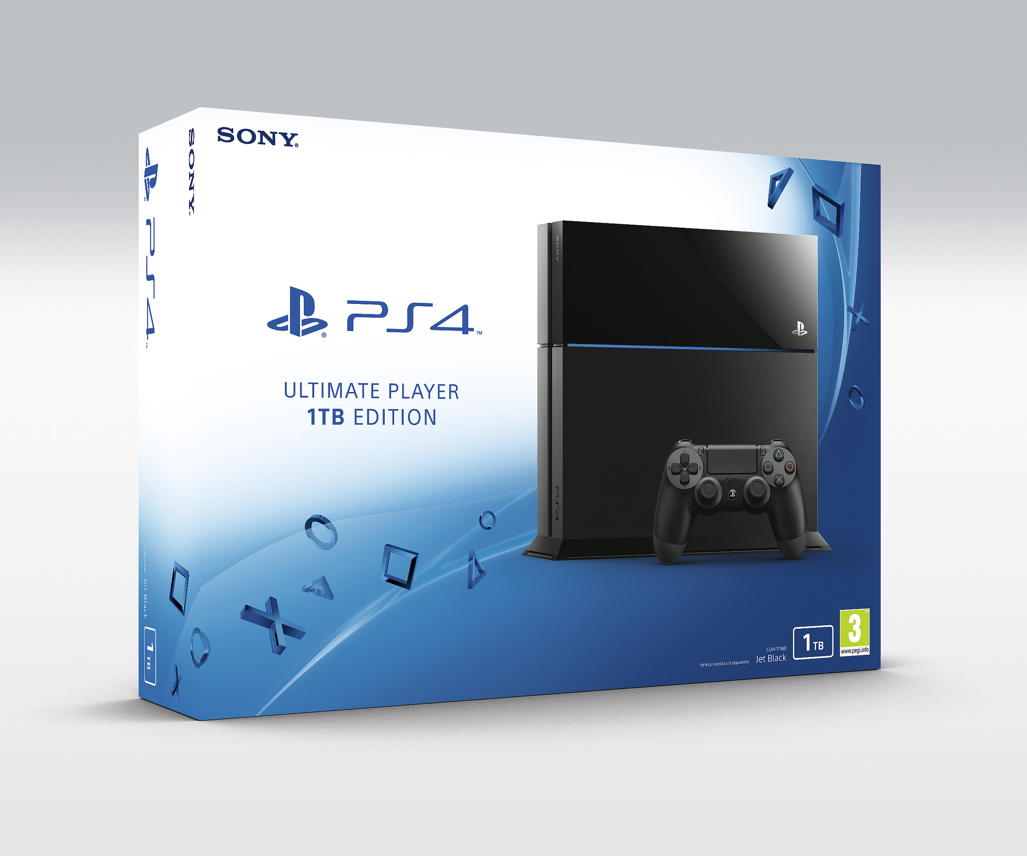 Sony anuncia PS4 com 1TB de armazenamento, mas só para Europa