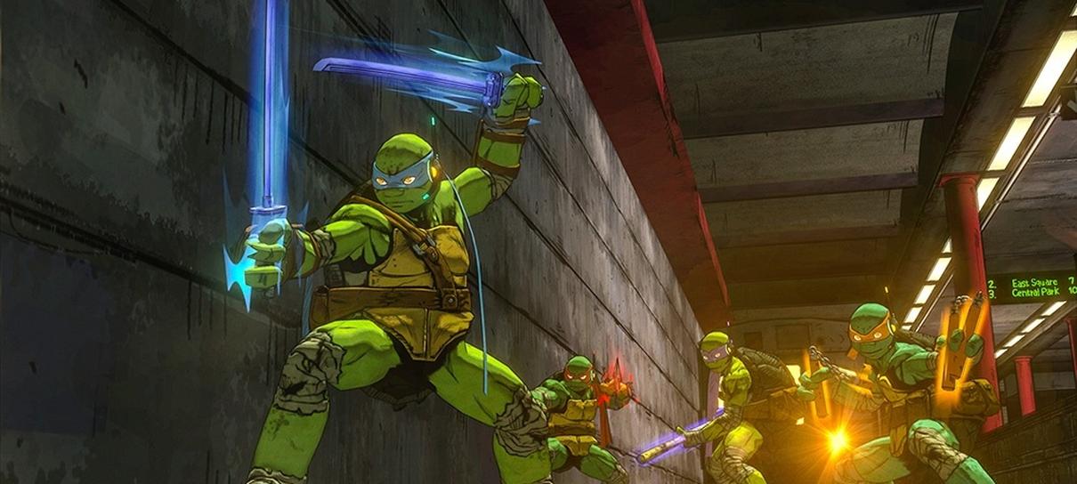 Imagens do jogo de Tartarugas Ninja da Platinum surgem online