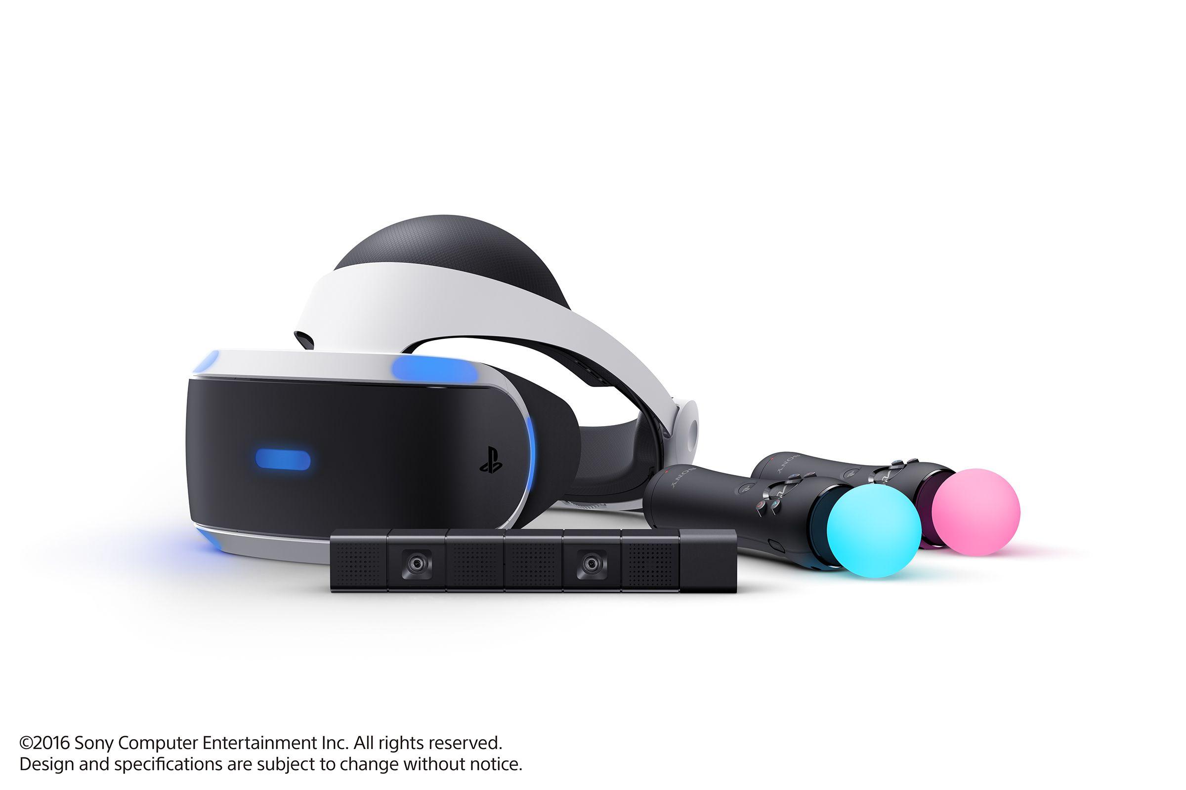 Sony vai lançar bundle do PlayStation VR com o PS Camera e Move