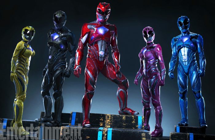 Power Rangers Reboot Uniformes