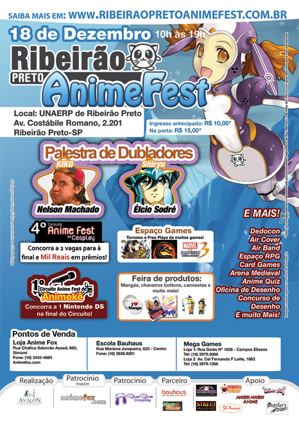 Cobertura : Ribeirão Preto Anime Fest