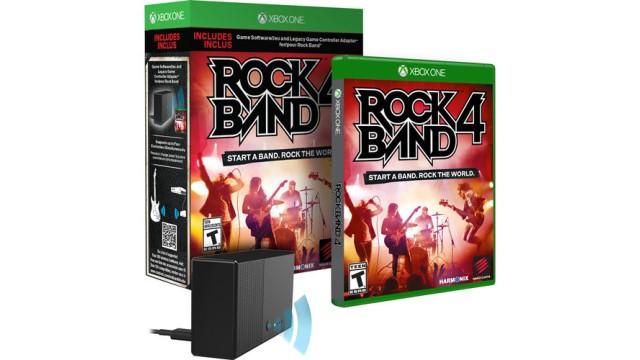 Rock Band shops 4 for Xbox One