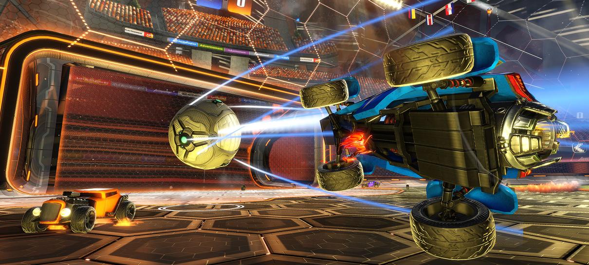Rocket League ganha cross-play entre Xbox One e PC hoje