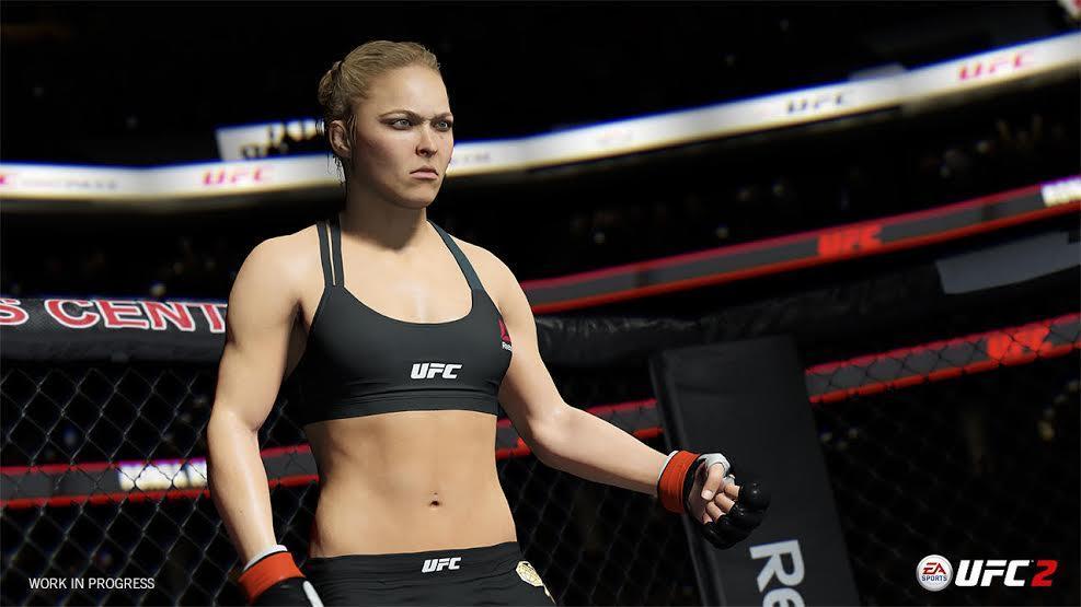 Ronda Rousey é a capa de EA Sports UFC 2