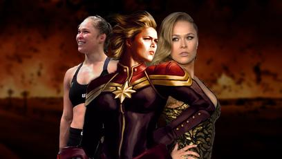 Ronda Rousey como Capitã Marvel? 