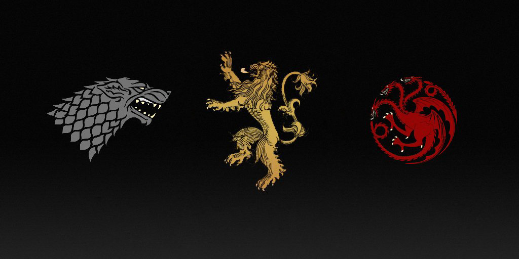 Teasers de Game of Thrones pedem lealdade às principais casas de Westeros