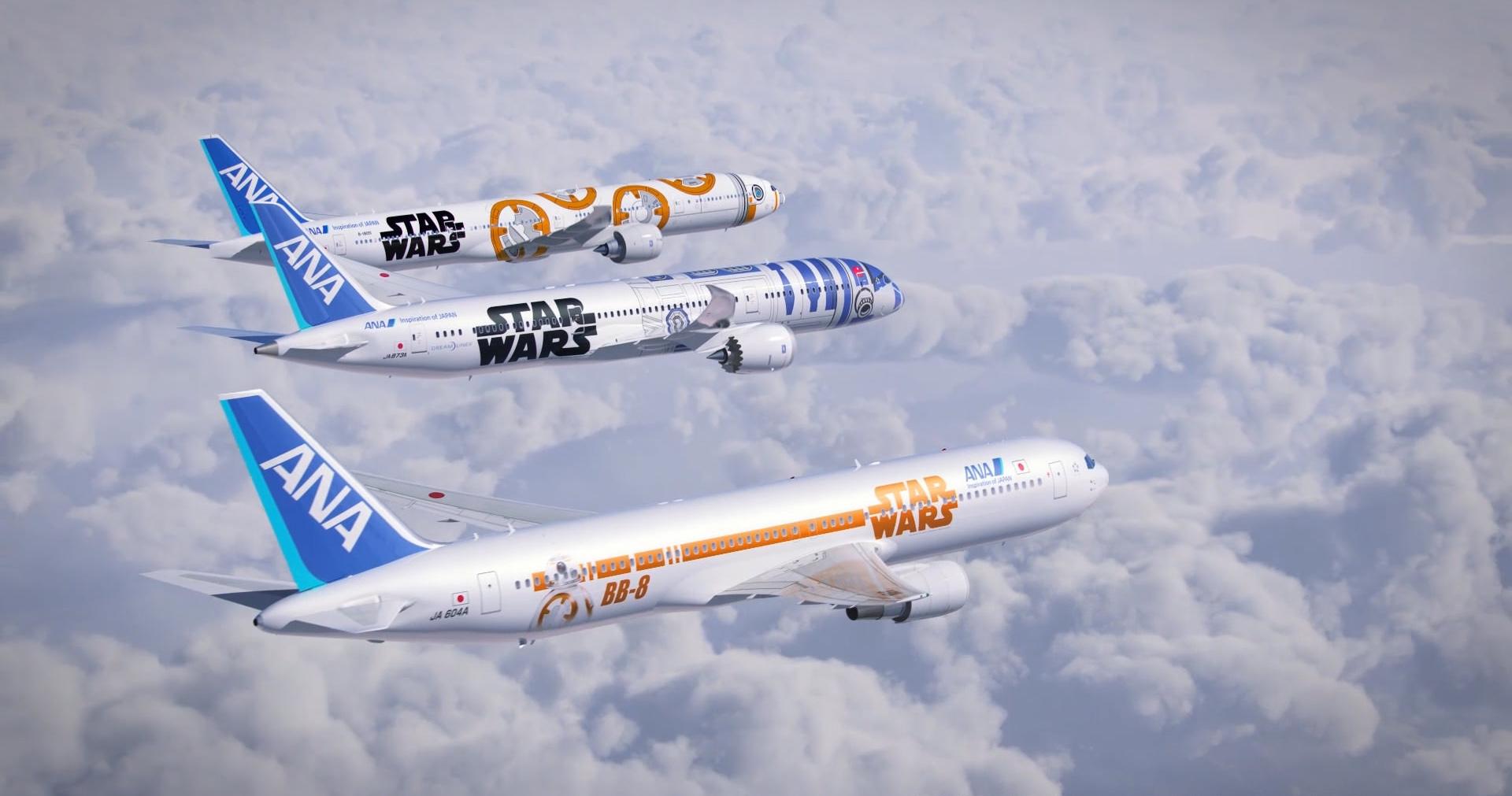 Empresa japonesa anuncia aviões inspirados em Star Wars