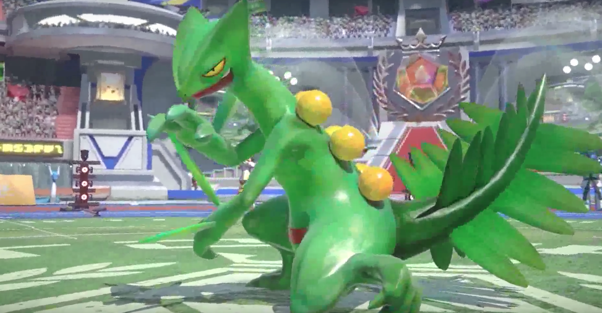 Trailer revela Sceptile em Pokkén Tournament