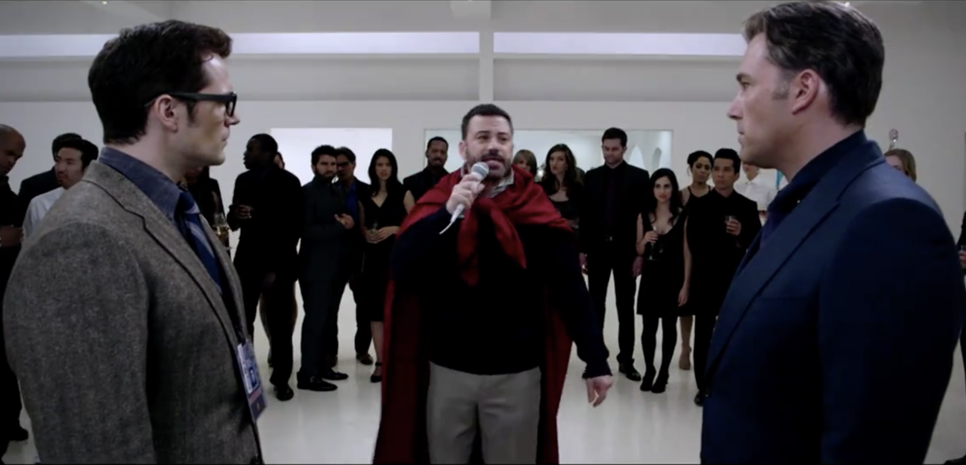 Jimmy Kimmel mostra uma cena "deletada" de Batman vs Superman