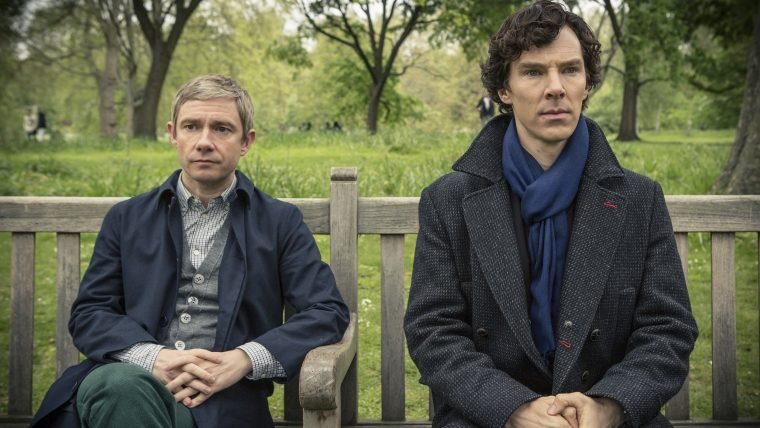 Sherlock 4ª Temporada | Foto mostra Benedict Cumberbatch no set