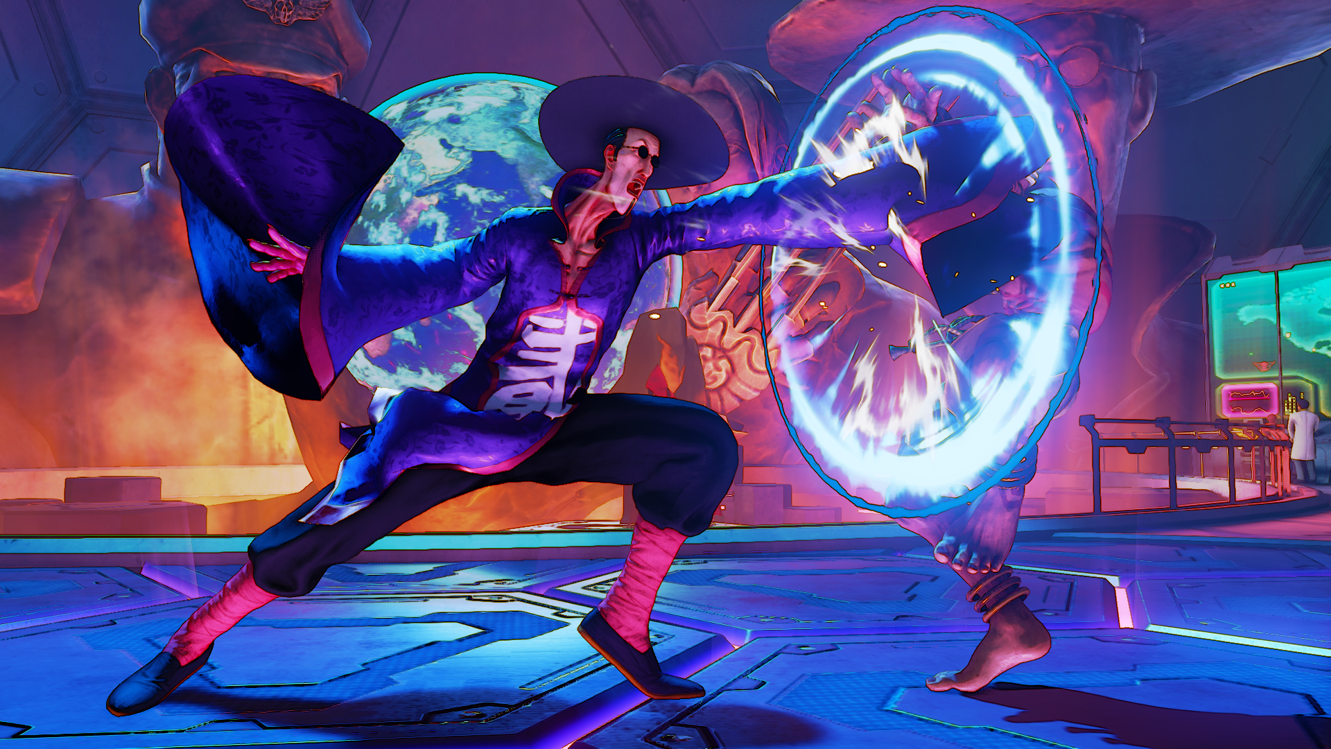 F.A.N.G é o último personagem do elenco inicial de Street Fighter V