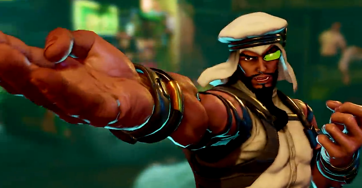 Rashid é o novo personagem de Street Fighter V