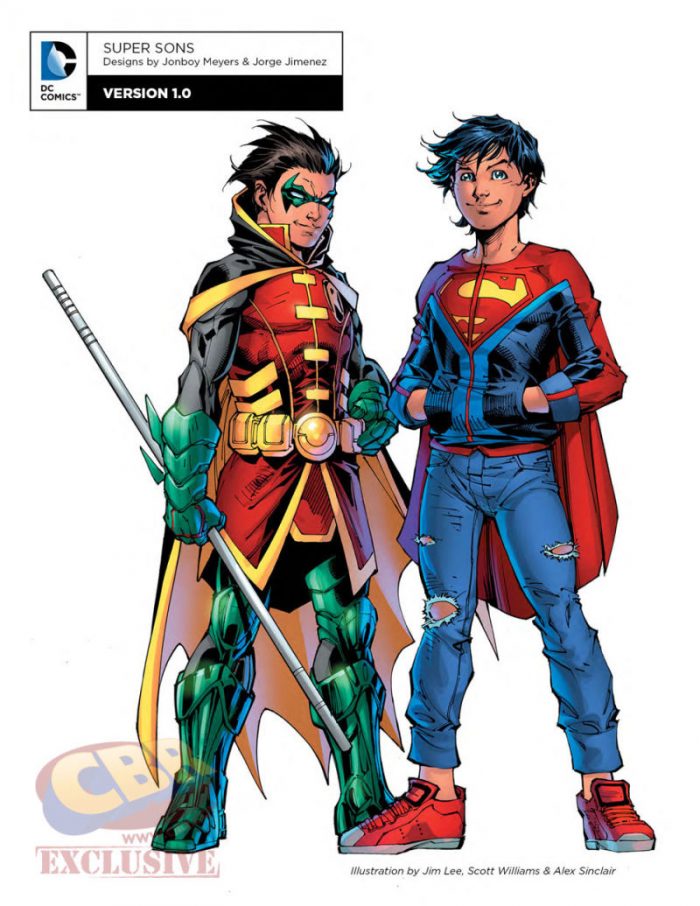 Super Sons Rebirth Uniforme