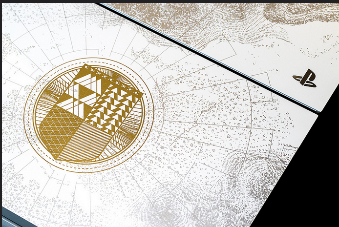 Olha esta edição do PlayStation 4 de Destiny