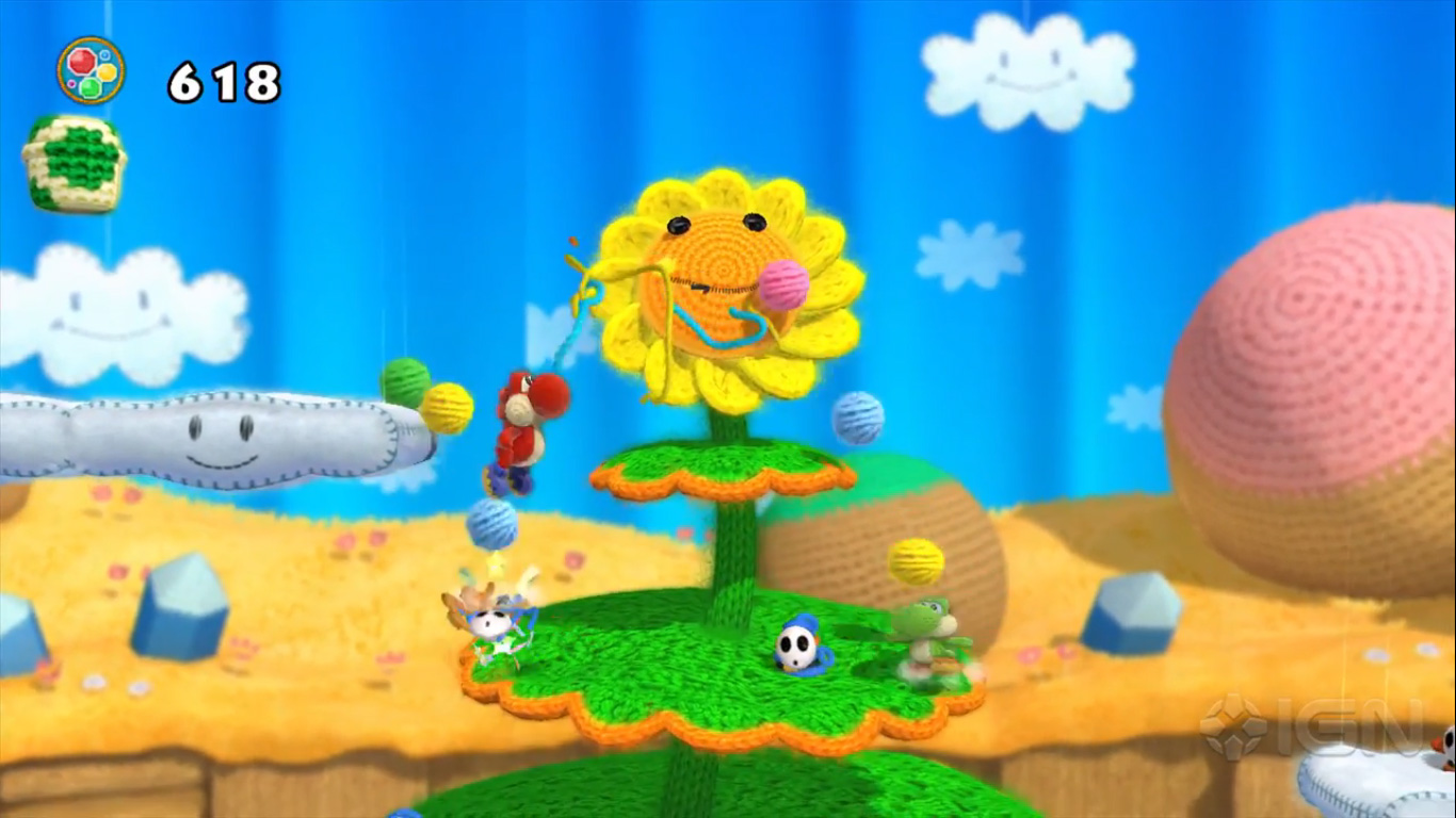 Novo trailer de Yoshi Woolly World vai amolecer até pedra