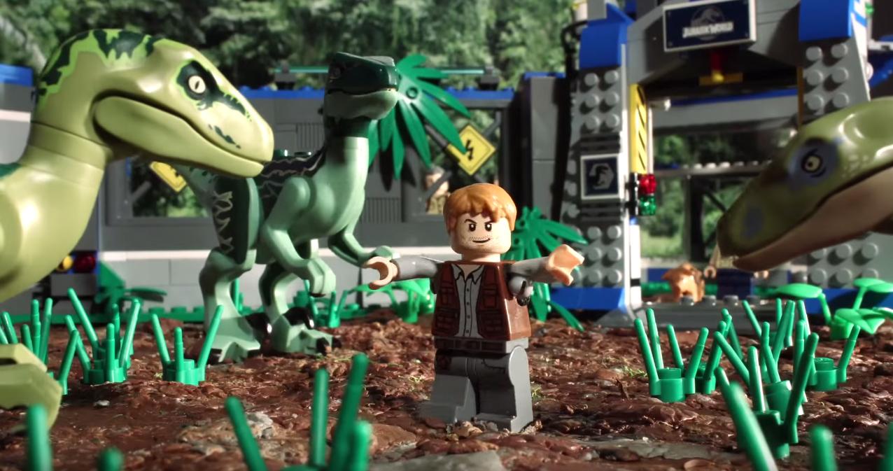 Jurassic World recontado em LEGO é simplesmente hilário