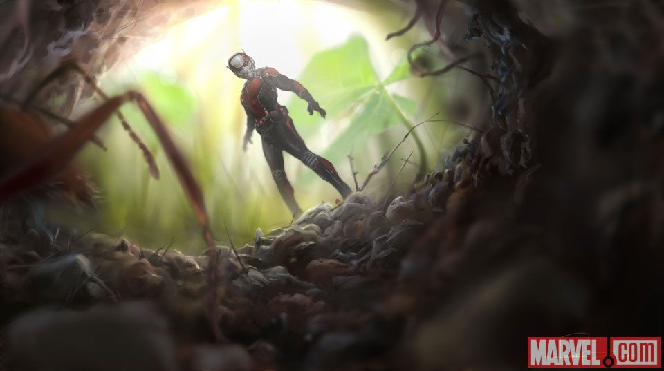 Homem-Formiga e seu exército em nova arte do filme
