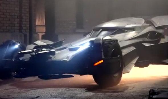 Batmóvel de Batman vs Superman revelando em novo vídeo