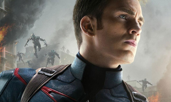Pôster do Capitão América em Os Vingadores 2