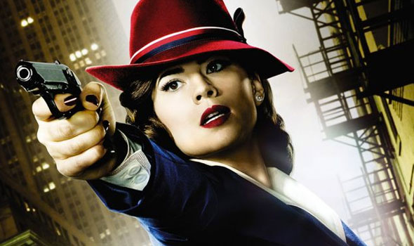 Várias imagens do primeiro episódio de Agent Carter