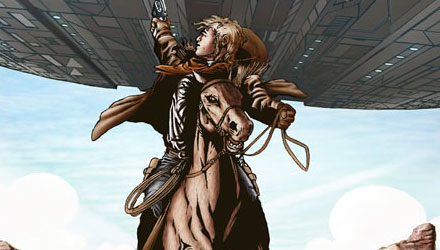 Robert Downey Jr. em Cowboys and Aliens