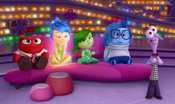 Spot de TV da animação da Pixar, "Divertida Mente"