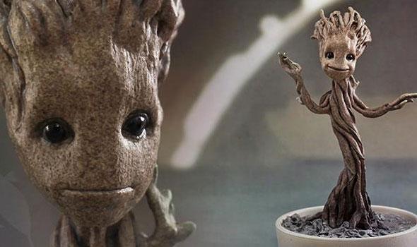 Hot Toy revela a action figure do Baby Groot