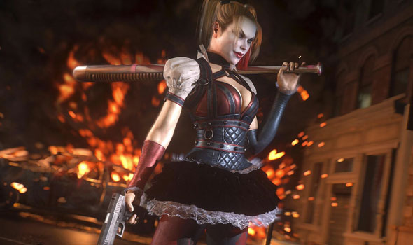 Gameplay da Arlequina em Batman: Arkham Knight