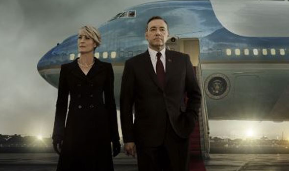Pôster da terceira temporada de House of Cards