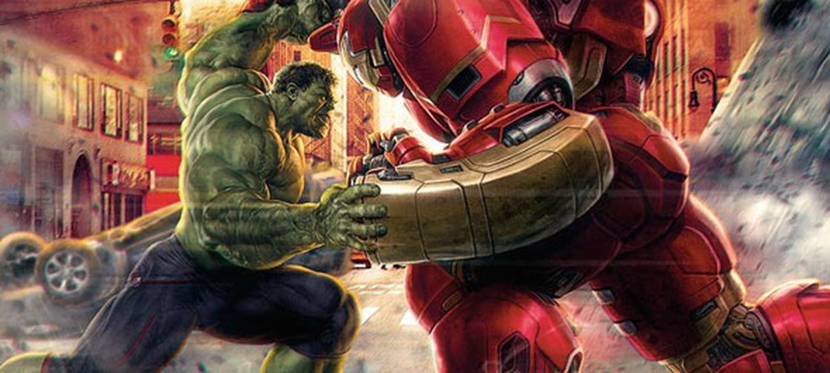 Marvel divulga trecho da luta entre Hulk Buster e Hulk