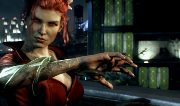 Hera Venenosa e Batman em novo gameplay de Arkham Knight