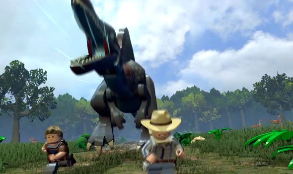 Primeiras imagens do gameplay de Lego Jurassic World