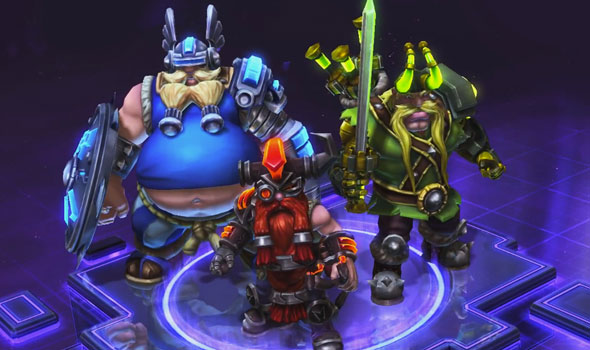 Lost Vikings, estão de volta! Em Heroes of the Storm...