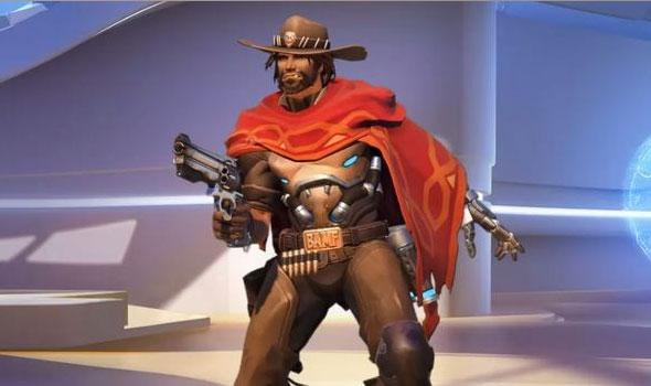 O cowboy McCree é destaque no novo gameplay de Overwatch
