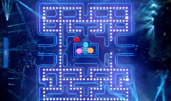 Comercial cria um jogo de Pac-Man em "tamanho real"