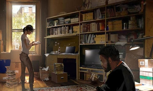 Artes conceituais de Rise of Tomb Raider