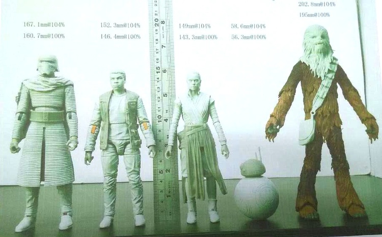 Action Figures de O Despertar da Força revelam visual dos personagens