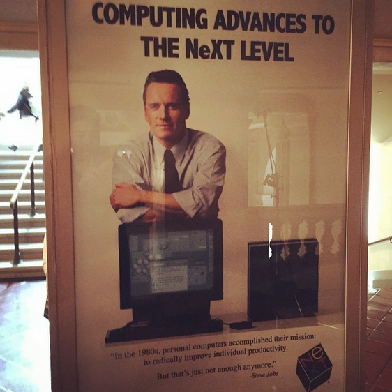 Primeira imagem de Michael Fassbender como Steve Jobs