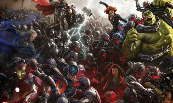 Roll call dos Vingadores em comercial de A Era de Ultron